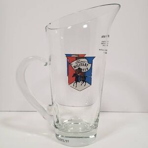 ‎Vintage Foster's Military Gin Martini Drink Pitcher Rare  Barware